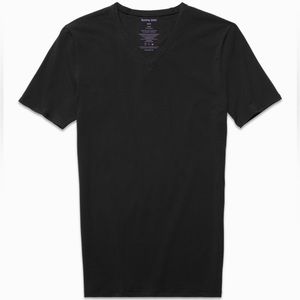 Tommy John Black V-Neck Undershirt